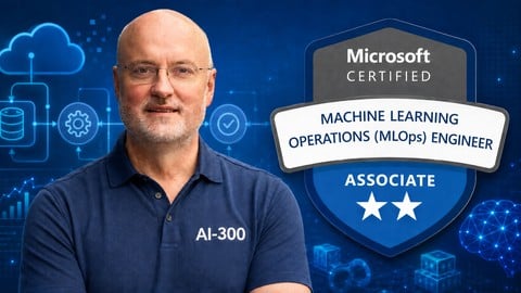 Mike Wheeler's matching Udemy practice-test course artwork