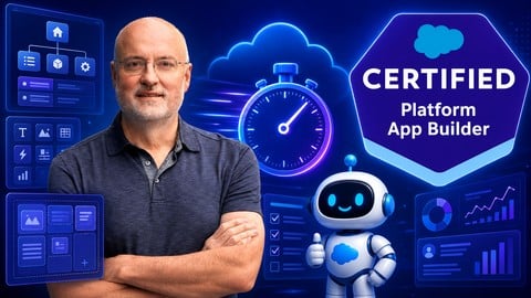 Mike Wheeler's matching Udemy practice-test course artwork